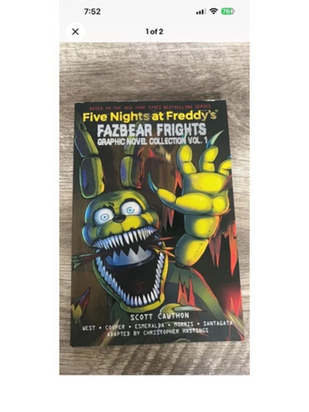 Five Nights at Freddy's: Fazbear Frights Graphic Novel